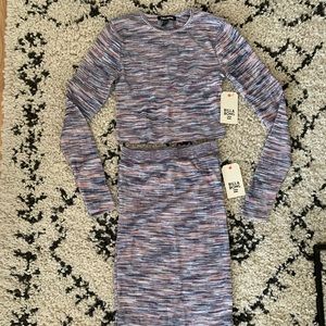 Billabong Two Piece Midi Skirt/Crop Set